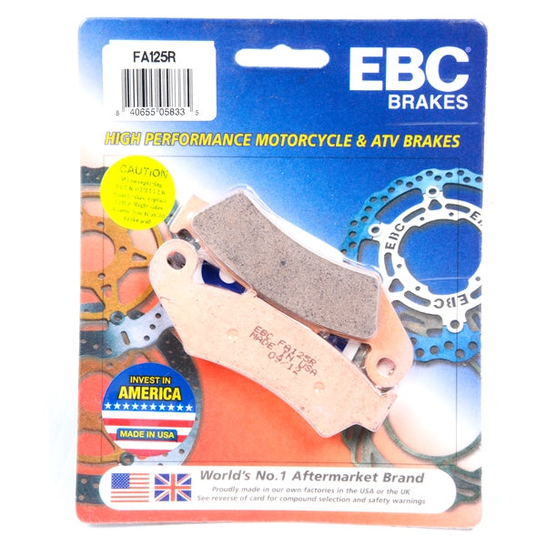 FA125R EBC BRAKE PAD FT