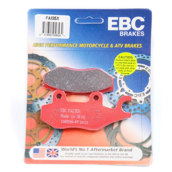 FA135X EBC BRAKE PAD FT/RR