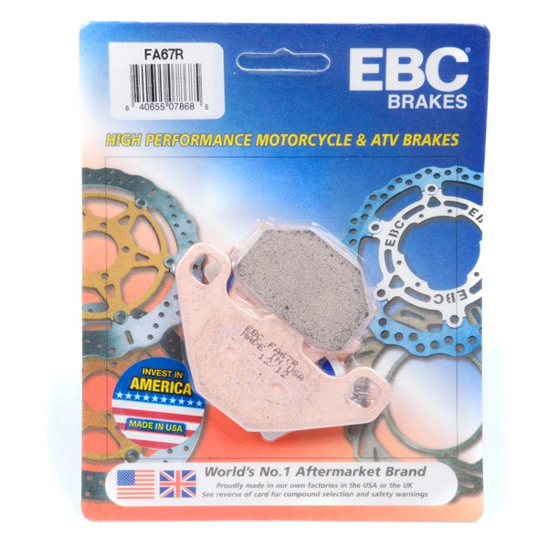 FA67R EBC BRAKE PAD FT/RR