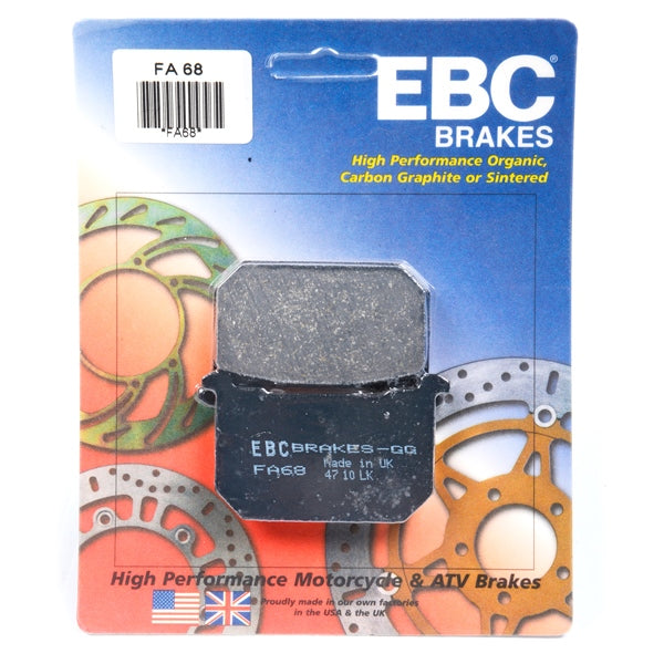 FA68 EBC BRAKE PAD FT/RR