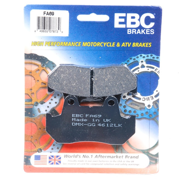 FA69 EBC BRAKE PAD FT
