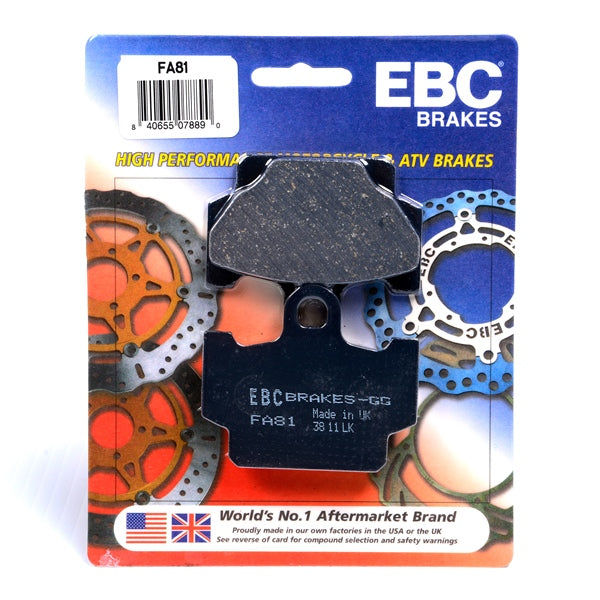 FA81 EBC BRAKE PAD FT