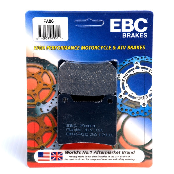 FA88 EBC BRAKE PAD FT/RR