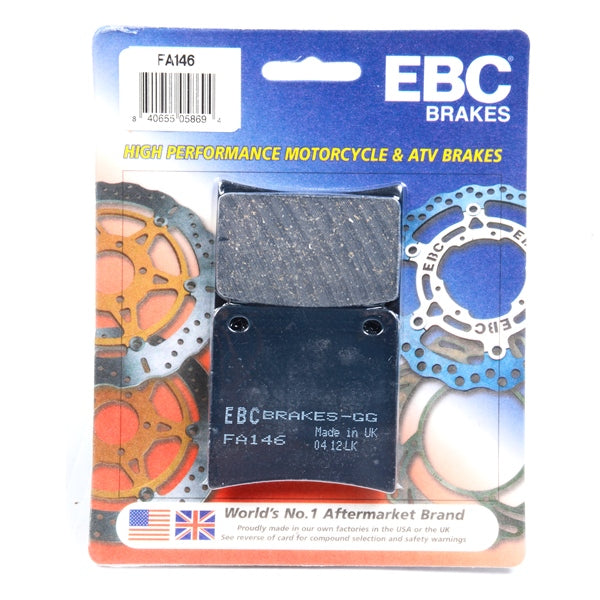 FA146 EBC BRAKE PAD FT/RR