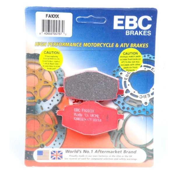 FA101X EBC BRAKE PAD FT/RR