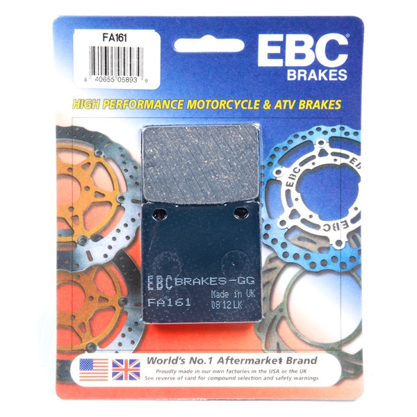 FA161 EBC BRAKE PAD RR
