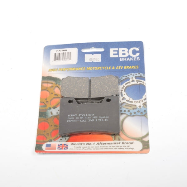 FA160 EBC BRAKE PAD FT