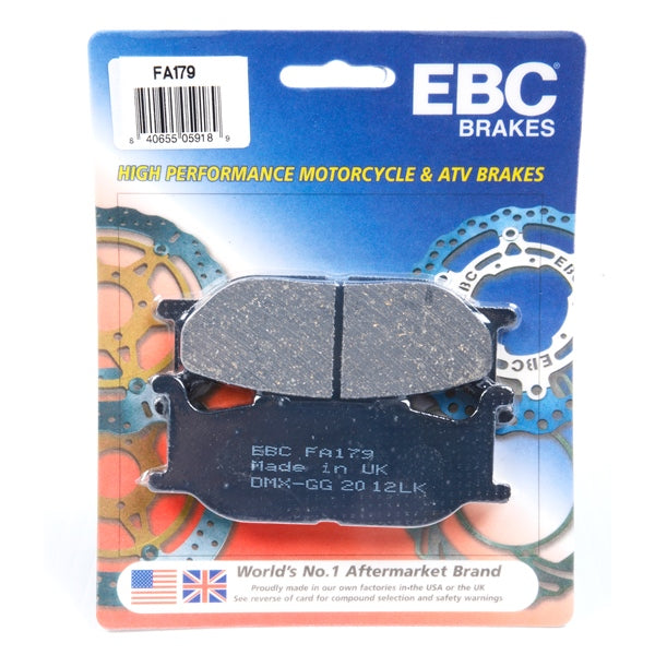 FA179 EBC BRAKE PAD FT