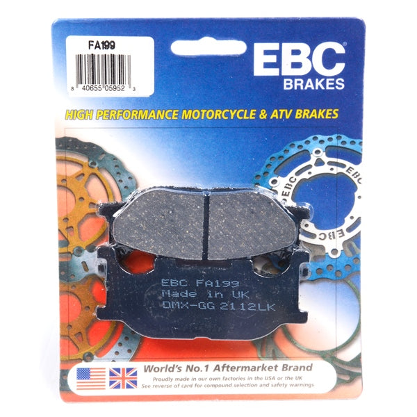 FA199 EBC BRAKE PAD FT
