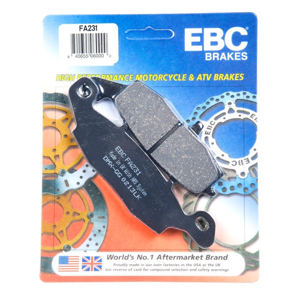 FA231 EBC BRAKE PAD FT