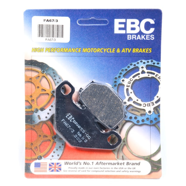 FA67/3 EBC BRAKE PAD RR