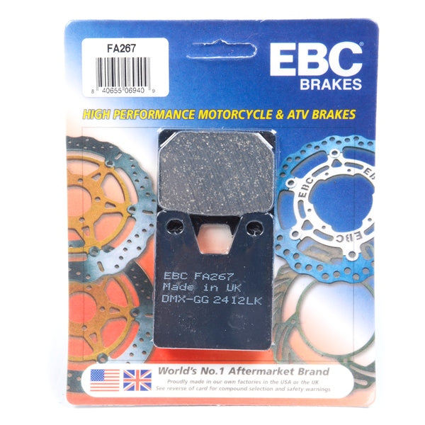 FA267 EBC BRAKE PAD RR
