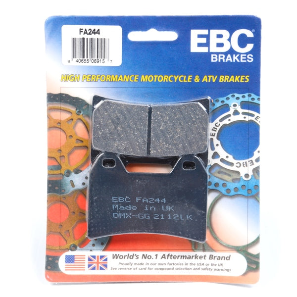 FA244 EBC BRAKE PAD FT