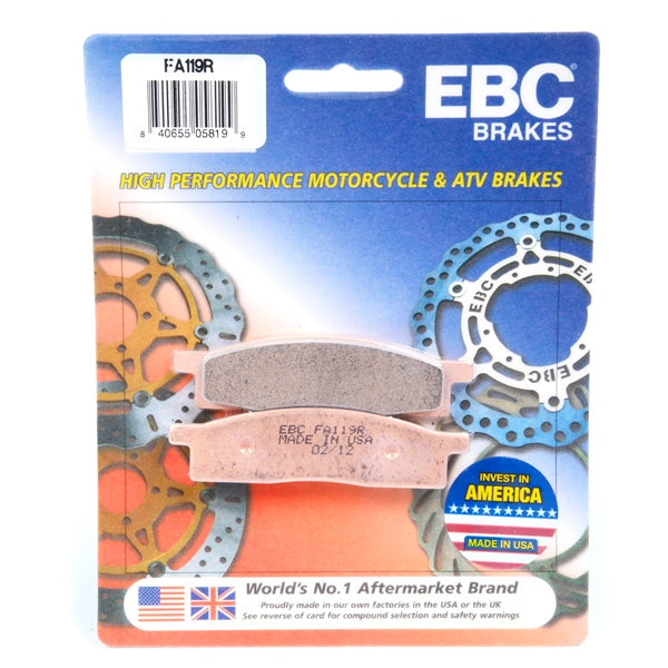FA119R EBC BRAKE PAD FT