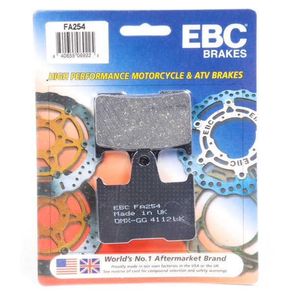 FA254 EBC BRAKE PAD RR