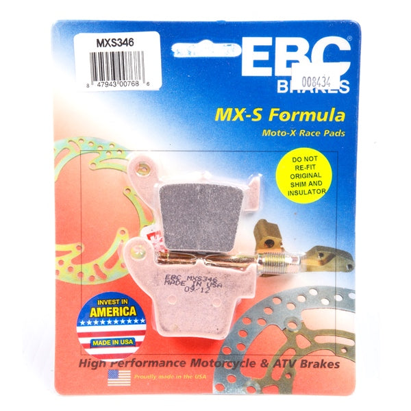 MXS346 EBC BRAKE PAD RR
