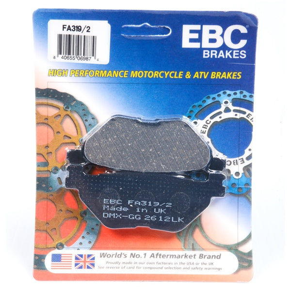 FA319/2 EBC BRAKE PAD RR