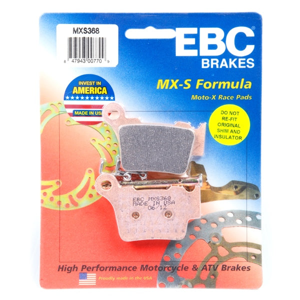 MXS368 EBC BRAKE PAD RR