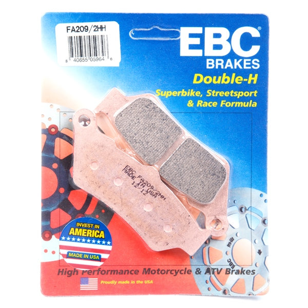 FA209/2HH EBC BRAKE PAD FT