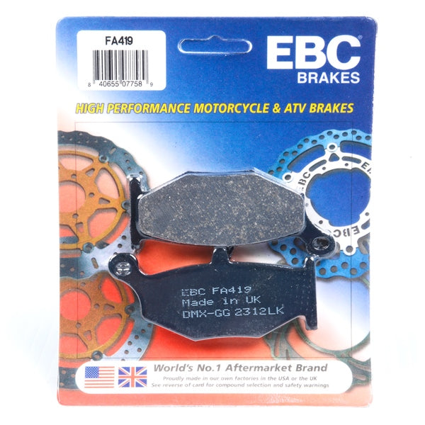 FA419 EBC BRAKE PAD RR