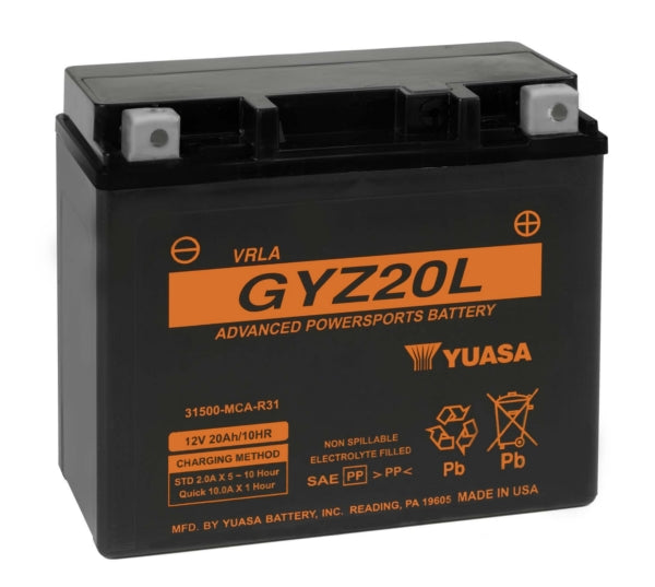 GYZ20L YUASA BATTERY