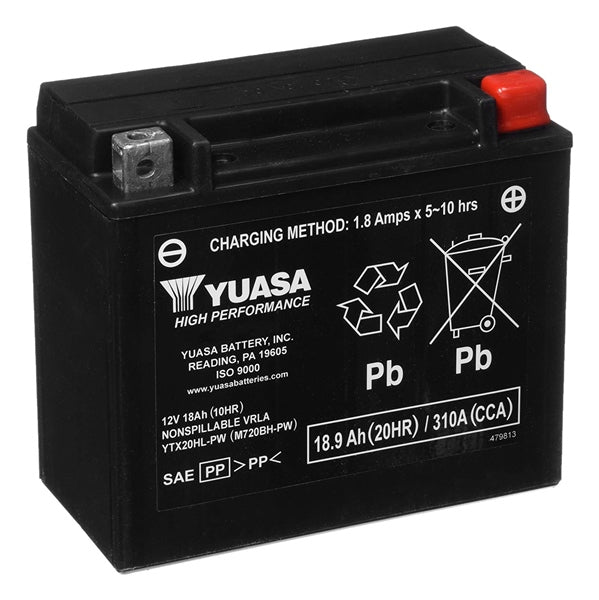 YTX20HL-PW YUASA BATTERY