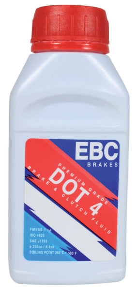 BRAKE OIL DOT4 8.8OZ QTY6 EBC