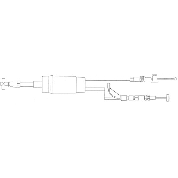 THROTTLE CABLE SINGLE W/INJ ACAT
