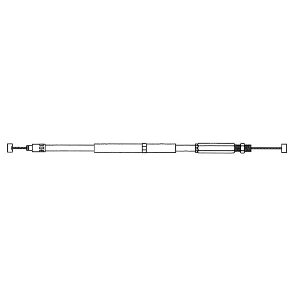 THROTTLE CABLE SINGLE W/O INJ YAM