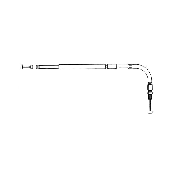 THROTTLE CABLE SINGLE W/O INJ YAM