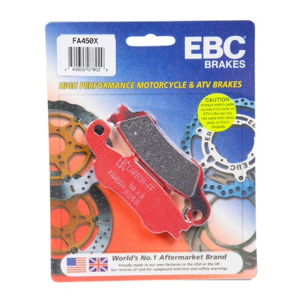 FA450X EBC BRAKE PAD FT