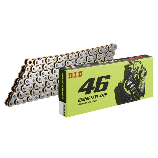 525VR46 118L SI/GLD DID CHAIN