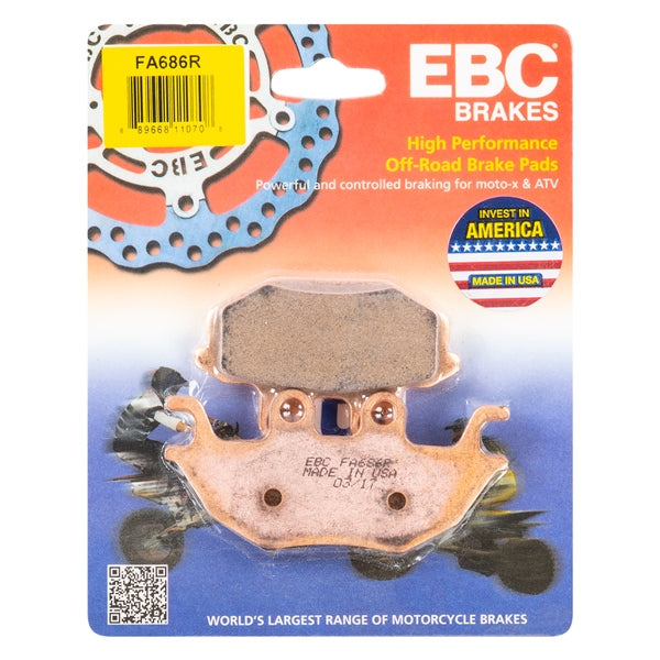 FA686R EBC BRAKE PAD