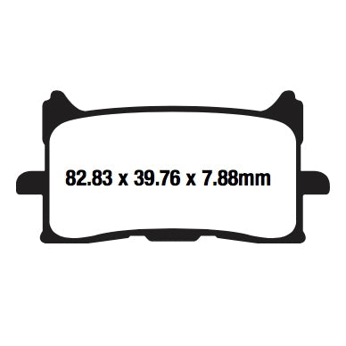 FA679HH EBC BRAKE PAD FT