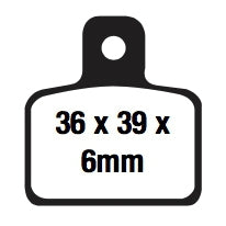 FA351X EBC BRAKE PAD FT
