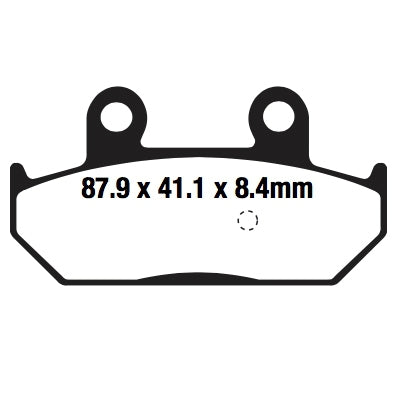 SFA412HH EBC BRAKE PAD RR