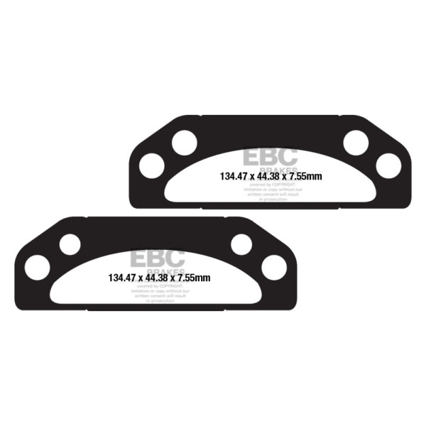 FA659X EBC BRAKE PADS/SHOES STD REAR