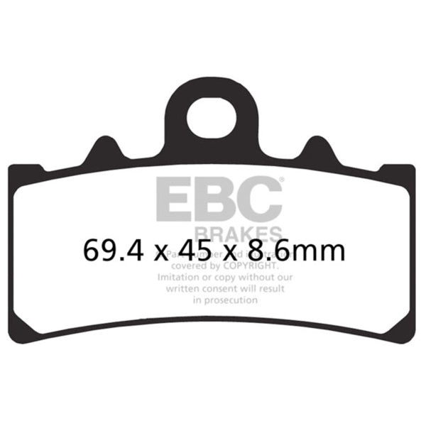 EPFA606HH EBC BRAKE PAD LF