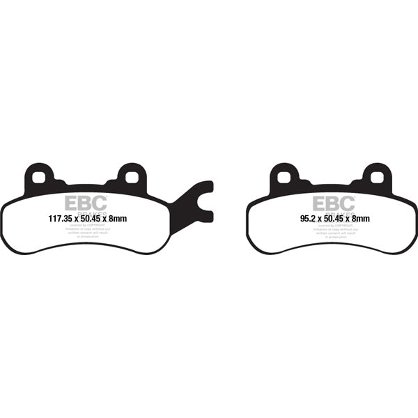 SXR682HH BRAKE PAD EBC