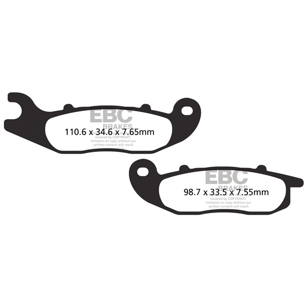 SFA693 EBC BRAKE SHOES LF