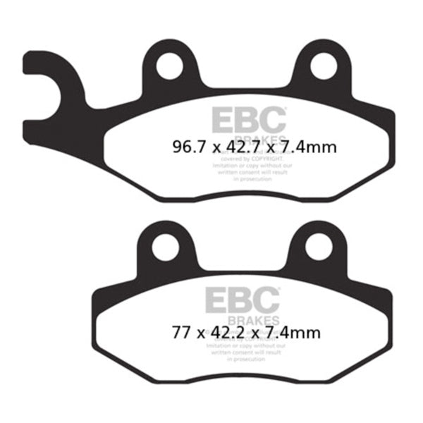 SXR135HH EBCBRAKE PAD RG