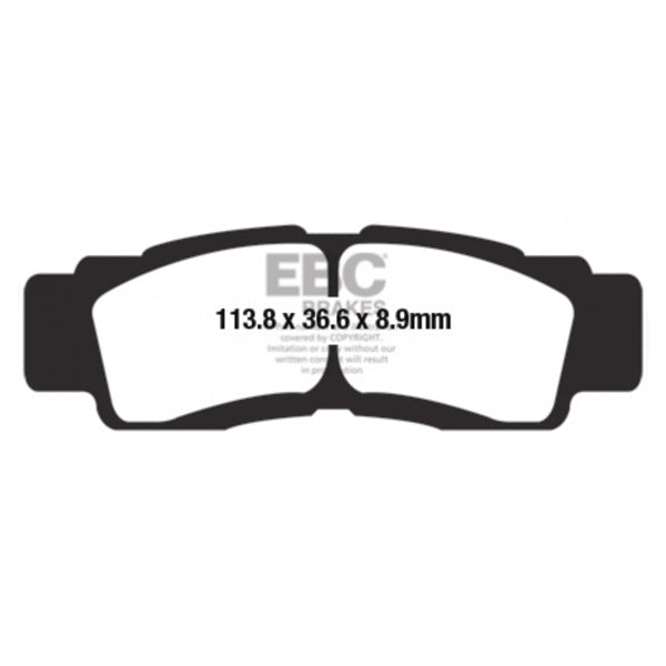 SXR676HH EBC BRAKE PAD LF/RG