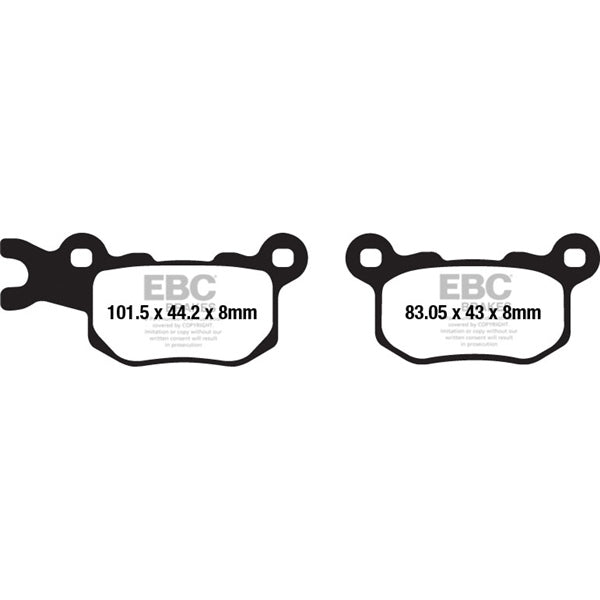 SXR685HH BRAKE PAD EBC