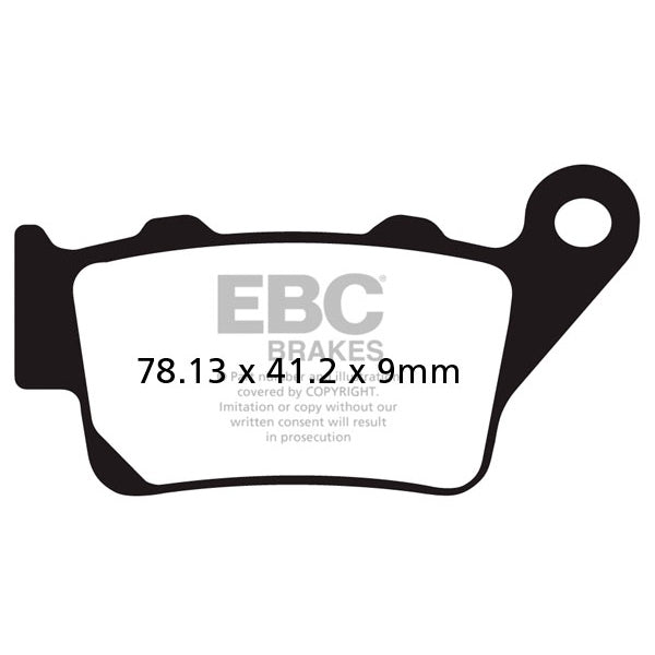 EPFA208HH EBC BRAKE PAD RR/LF BMW