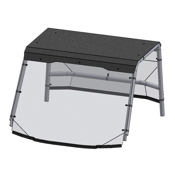 WINDSHIELD W/ROOF POL DIRECTION2