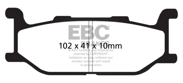 FA179V EBC BRAKE PAD FT