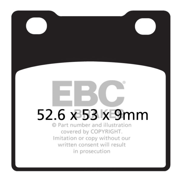 FA63V EBC BRAKE PAD RR