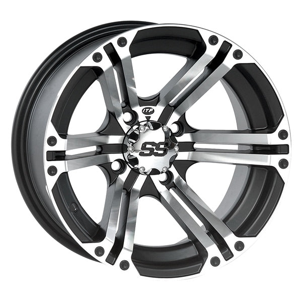 12X7 4/137 5+2 SS212 MACH BK WHEEL ITP