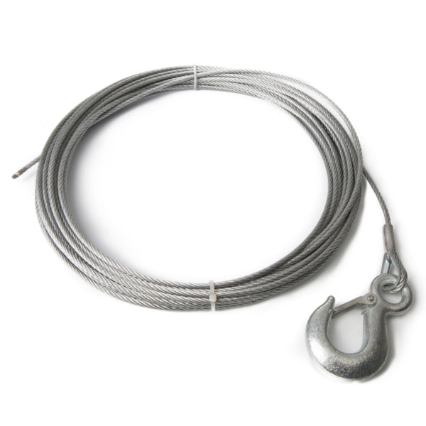 STEEL CABLE WINCH 3/16"X50 W/HOOK KIMPEX