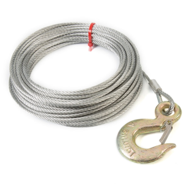 STEEL CABLE WINCH 5/32"X50 W/HOOK KIMPEX